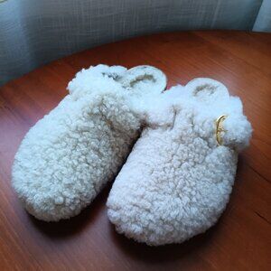 NWT Birkenstock Women's Boston Big Buckle Teddy Shearling Clogs